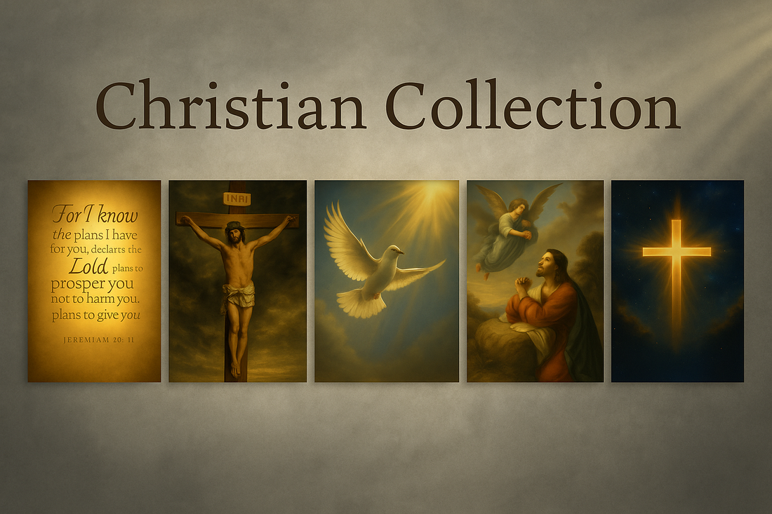 Christian Canvas Collection - Art That Speaks to the Soul