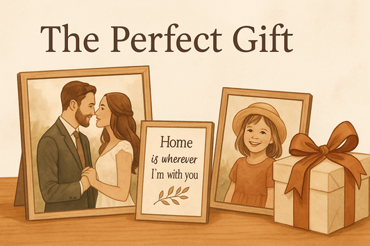 Image Advertising Blog Post for The Perfct Gift, Why Custom Wall Art Makes The Best Present. Free UK Canvas Shipping.