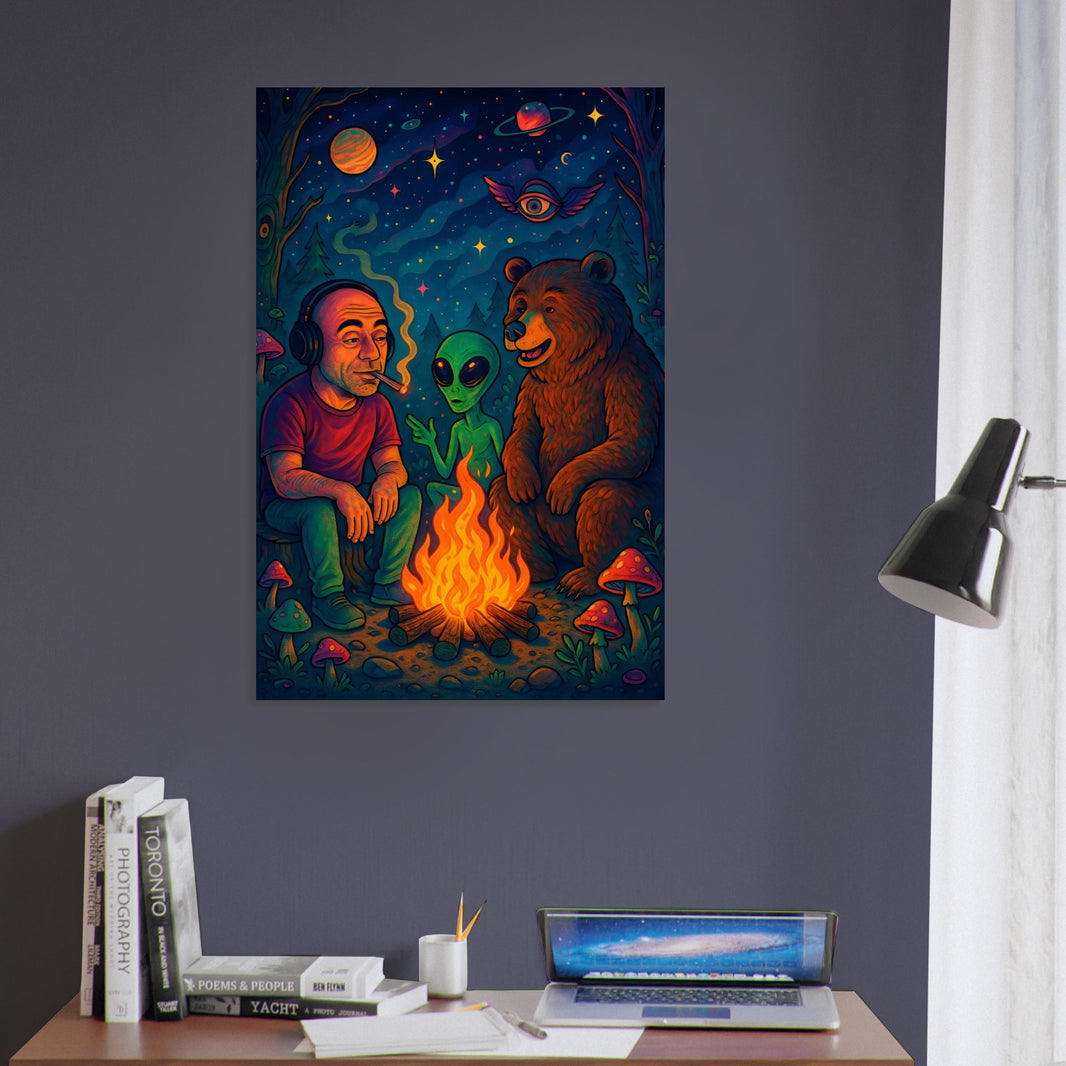High Res, Low IQ Metal Poster Collection | Canvas Connoisseurs