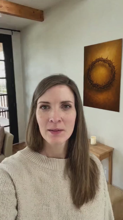 Crown of Thorns - Cultural Canvas Wall Art Print