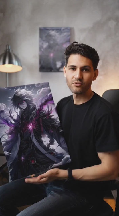 Shadowveil, the Dark Sovereign - Anime Canvas Wall Art Print