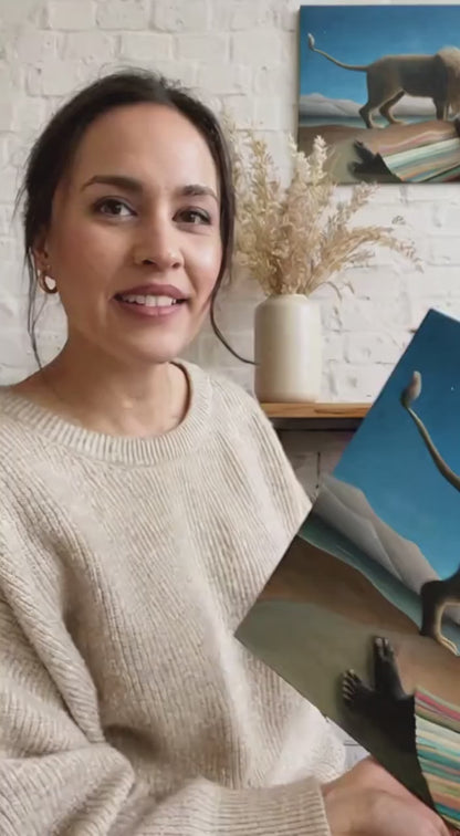 The Sleeping Gypsy - Reproduction - Classical Canvas Wall Art Print