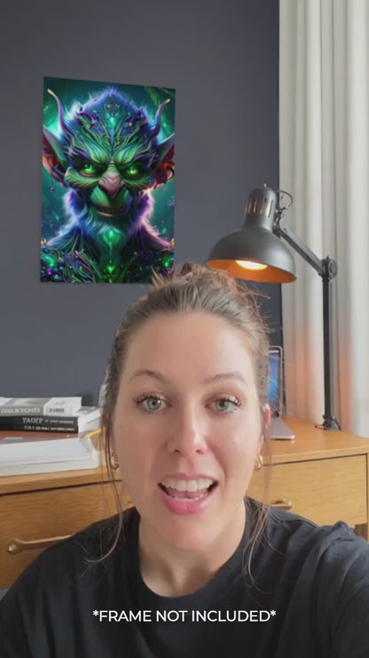 Mystic Shadow - Mythical Creature Canvas Wall Art Print