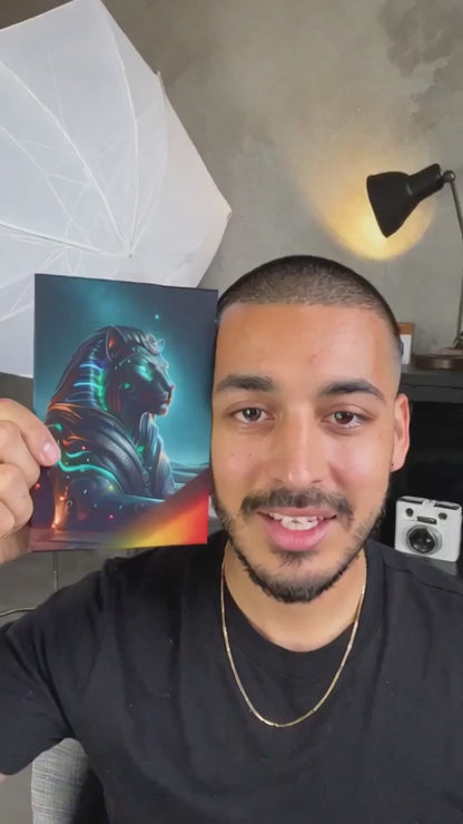 Desert Mystic - Mythical Creature Canvas Wall Art Print