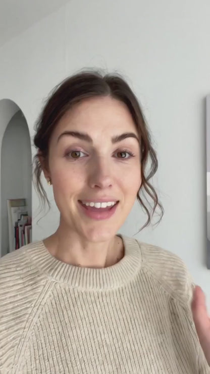 Fjord Vertical Calm - Modern Scandinavian Canvas Wall Art Print