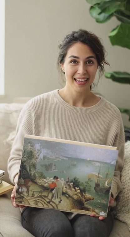 Landscape with the Fall of Icarus - Reproduction - Classical Canvas Wall Art Print